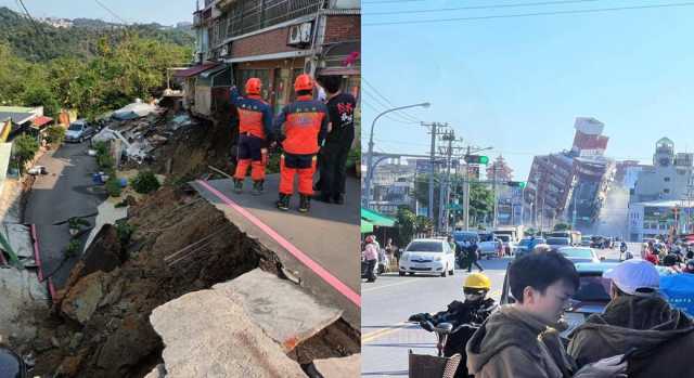 Terremoto a Taiwan, più di 700 feriti: ci sono vittime