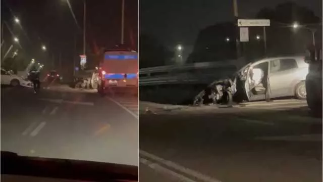 YouTG NET Cagliari Violento Scontro Frontale Tra Due Auto A Sant