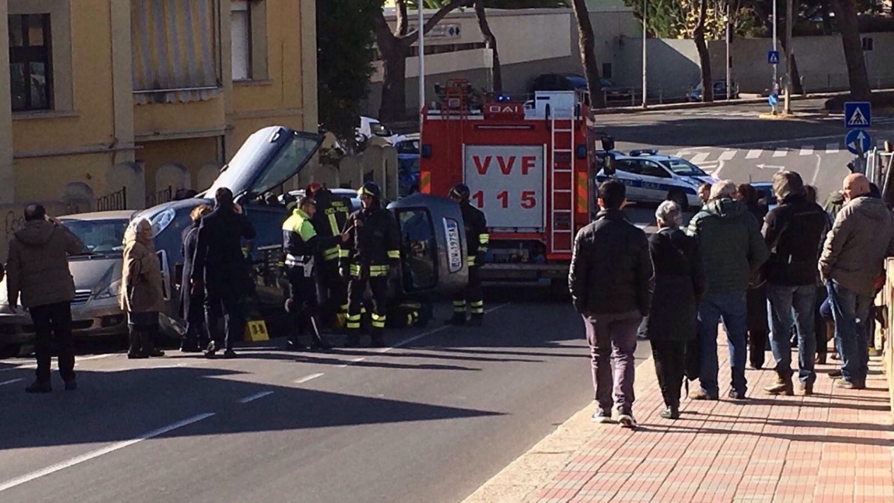 Incidente Via Messina Cagliari