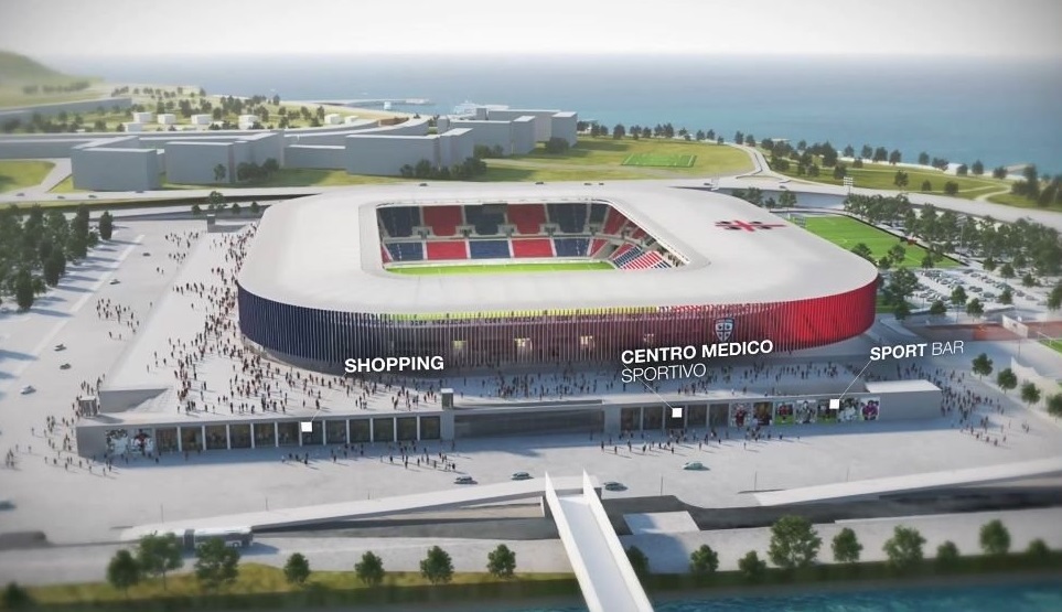 Nuovo Stadio Cagliari Calcio SantElia