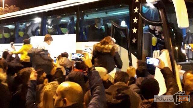 Arrivo Pullman Juventus A Cagliari