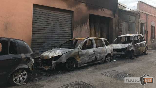 Auto Bruciate Via Monteleone