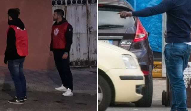 CasaPound Cagliari Parcheggiatore Abusivo