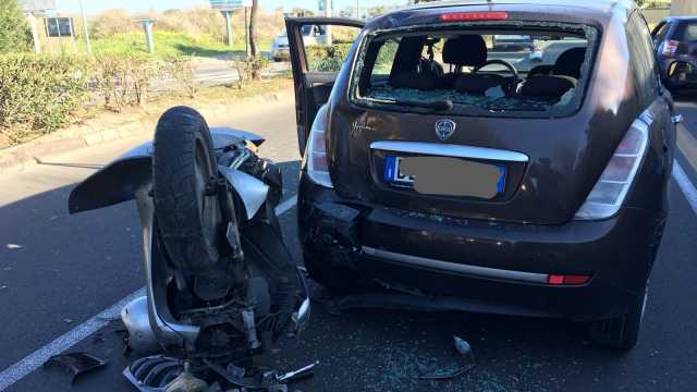 Incidente Viale Poetto 30 Gennaio