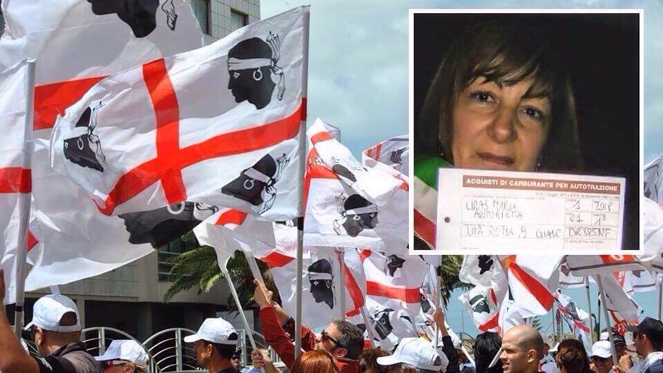 Manifestazione Zona Franca   Maria Antonietta Uras