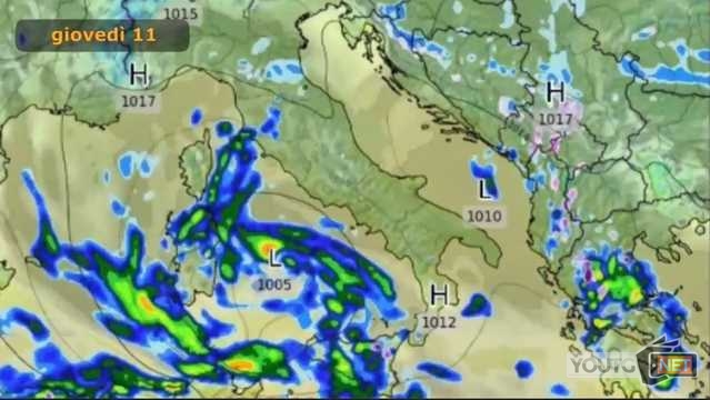 Meteo 11 Gennaio 2018