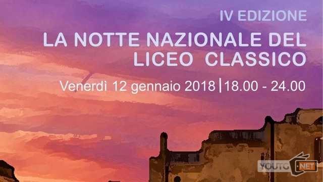 Notte Nazionale Del Liceo Classico