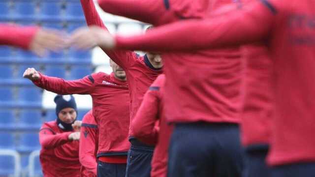 Allenamento Cagliari