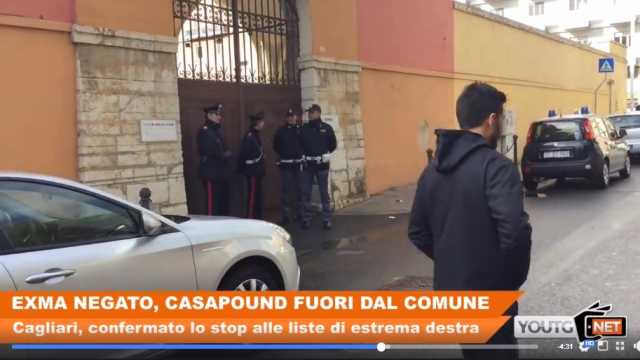 CasaPound Prefettura Exma