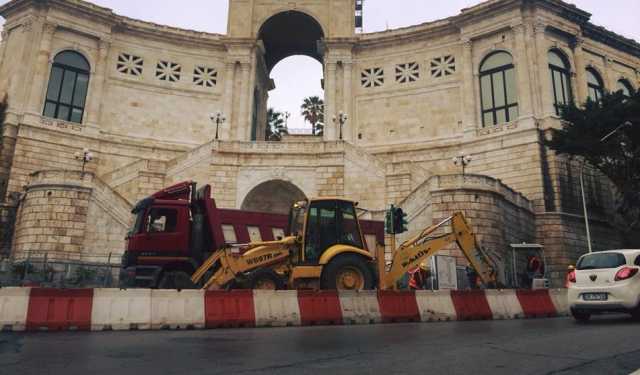 Lavori Piazza Costituzione Bastione