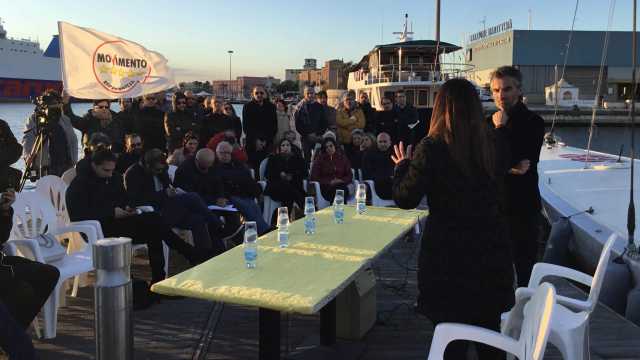 M5S Presentazione Candidati Politiche Porto Cagliari