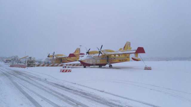 Neve Canadair Ciampino