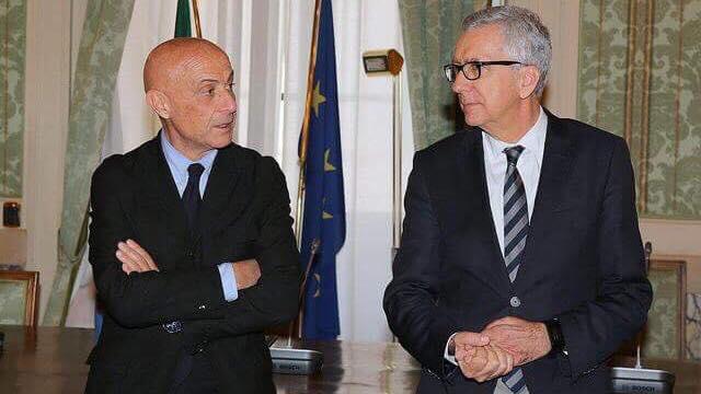 Pigliaru Minniti Firma Viminale