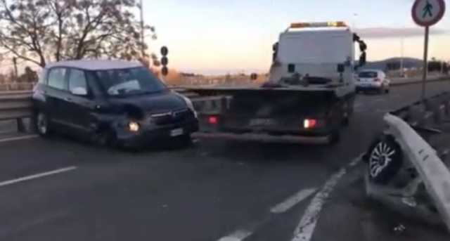 Incidente Asse Mediano Cagliari 9 Marzo