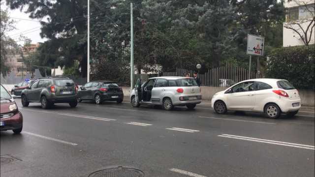 Tamponamento Viale Marconi