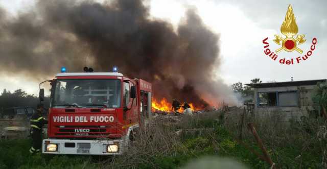 Incendio Discarica 