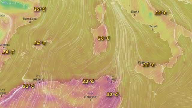 Meteo Caldo Sahara