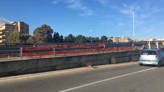 Incidenti Asse Mediano Guardrail Danneggiato