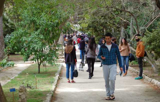 Visitatori Orto Botanico