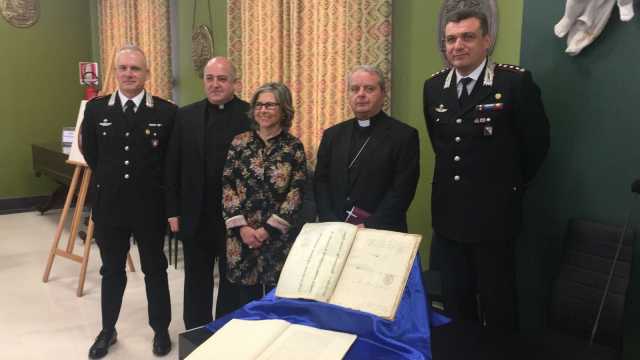 Carabinieri Arrigo Miglio Documento Recuperato Manoscritto