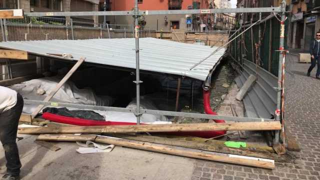 Lavori Domus Romana Crso Vittorio Emanuele