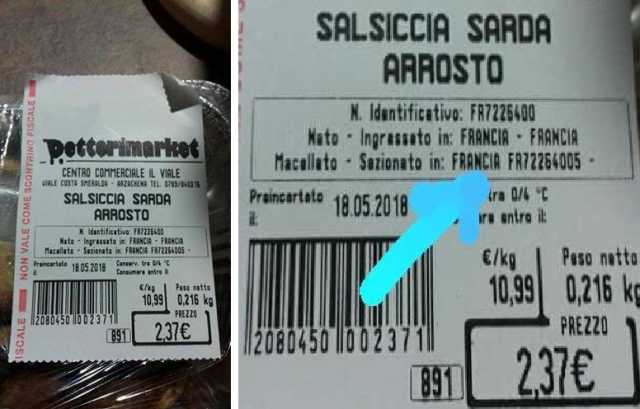 Salsiccia Sarda Francia Con Zoom