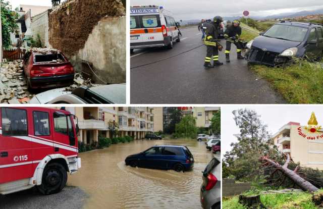 Vigili Del Fuoco Maltempo Due Maggio