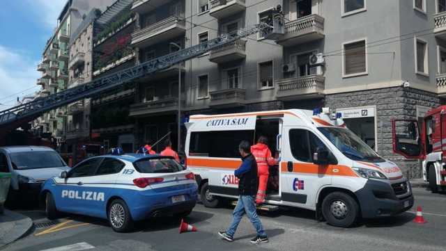 Incendio Via San Benedetto 3