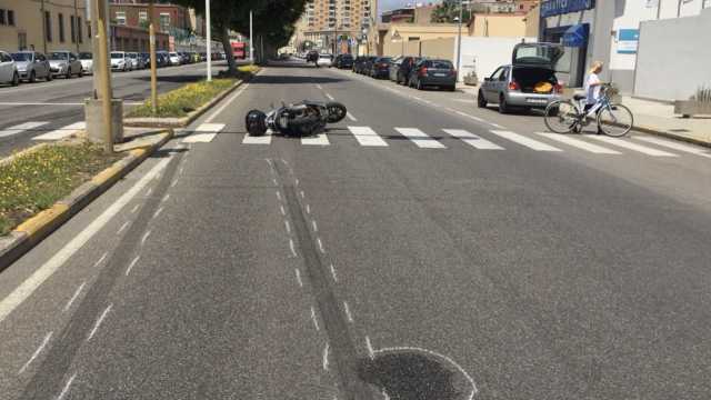 Incidente Viale Colombo Cagliari