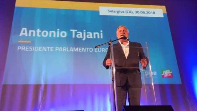 Antonio Tajani In Sardegna 30.6.18