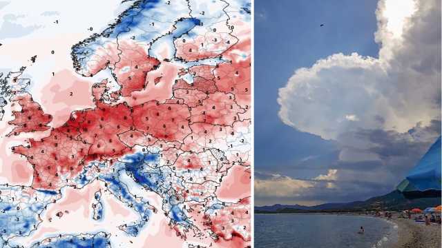 Caldo Temporali Meteo Combo