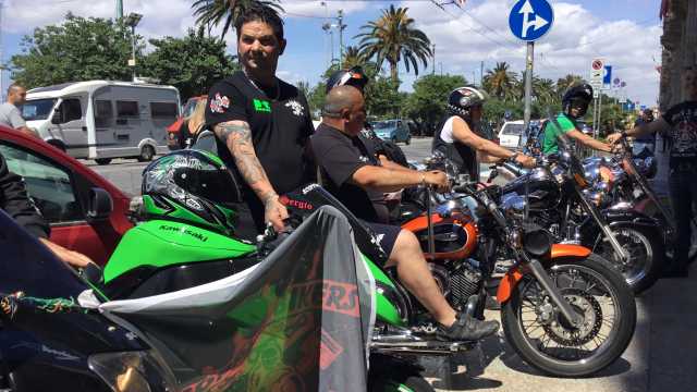 Motociclisti Consiglio Via Roma