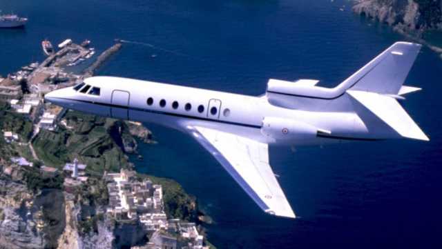 Volo Ospedale Falcon 50 Aeronautica