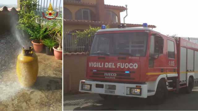 Vigili Del Fuoco Monastir Bombola