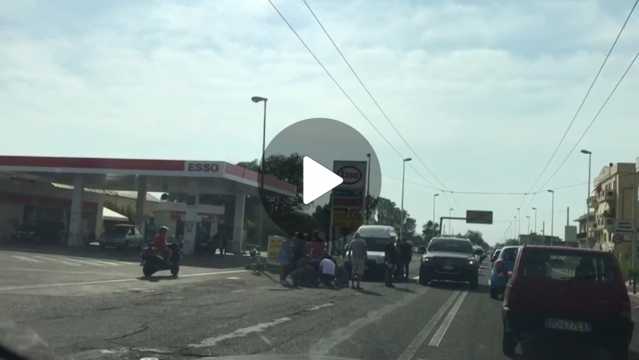 Pedone Investito Viale MARCONI
