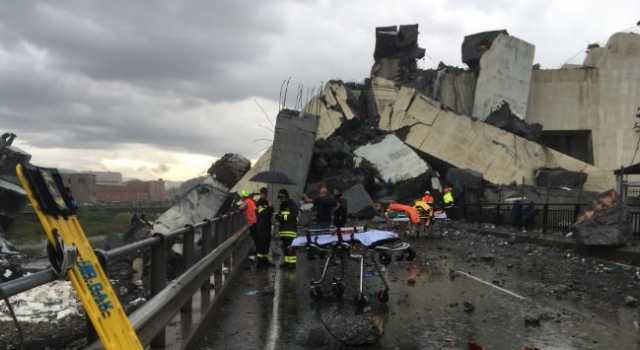 Ponte Morandi Crollo Vigili Del Fuoco