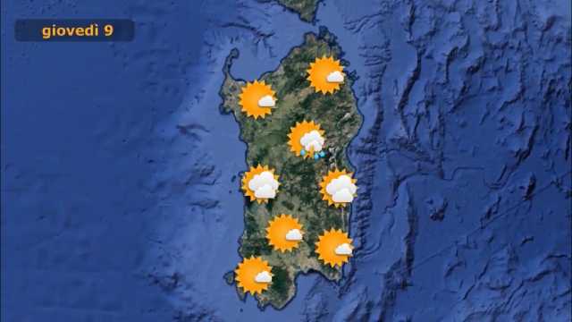 In Sardegna si allontana il maltempo e ritorna la vera estate