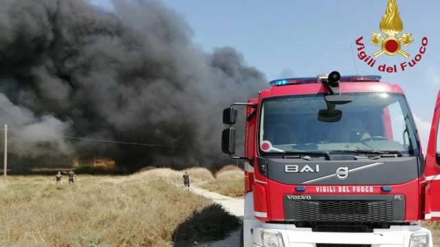 Vvf Incendio Cagliari