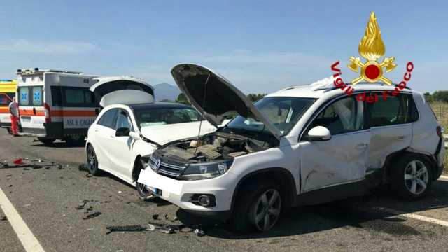 Ambulanza Assemini Incidente