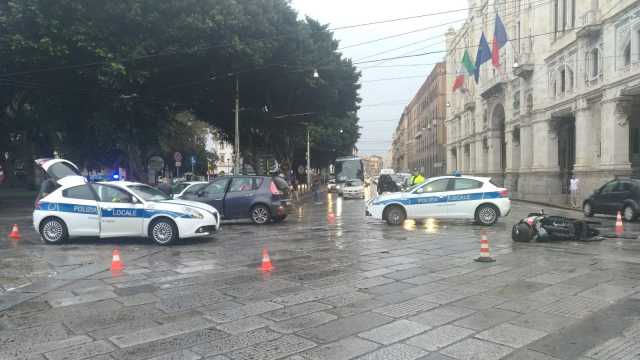 Incidente Moto Via Roma