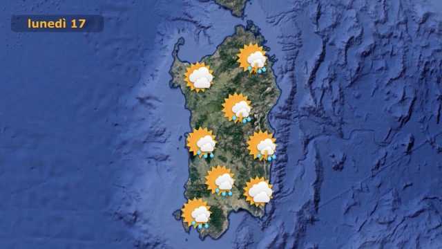 In Sardegna tornano i temporali: in settimana allarme nubifragi