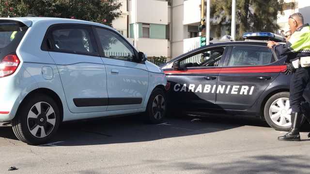 Carabinieri Incidente Viale Marconi