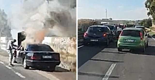 Auto In Fiamme 131 Dir