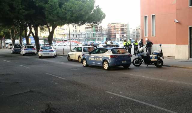 Bloccato Viale Colombo Cagliari