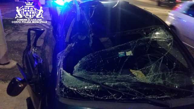 Incidente Polizia Municipale Cagliari