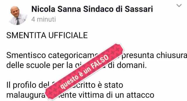 Nicola Sanna Fake News