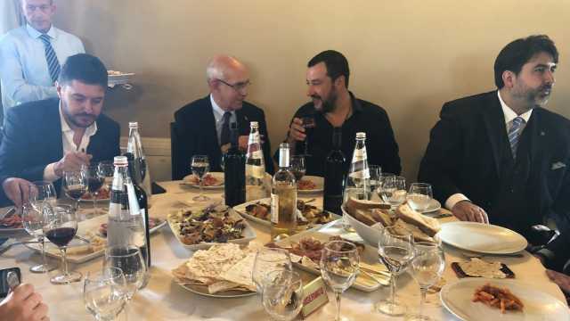 Pranzo Salvini Solinas De Martini