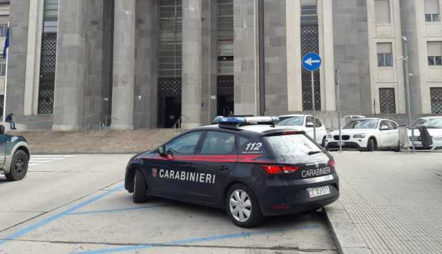 Carabinieri Tribunale Cagliari