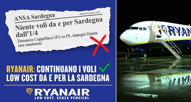 Ryanair Beffa La Regione