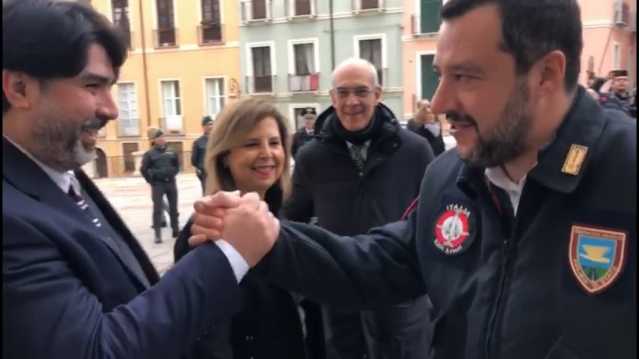 Salvini Solinas Cagliari